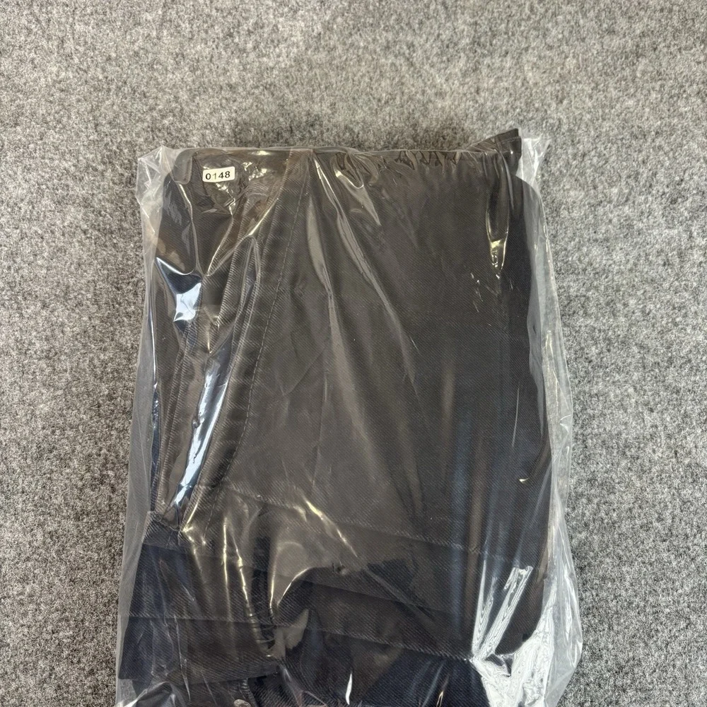 Levi's Jeans Men's 48x34 (44x33) Straight Leg‎ Black Denim Baggy Streetwear